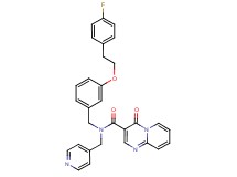 N-{3-[2-(4-fluorophenyl)ethoxy]benzyl}-4-oxo-N-(4-pyridinylmethyl)-4H-pyrido[1,2-a]pyrimidine-3-carboxamide