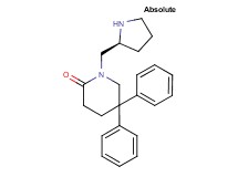 5,5-diphenyl-1-[(2S)-pyrrolidin-2-ylmethyl]piperidin-2-one
