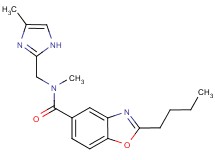 2-butyl-N-methyl-N-[(4-methyl-1H-imidazol-2-yl)methyl]-1,3-benzoxazole-5-carboxamide