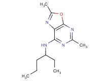 N-(1-ethylbutyl)-2,5-dimethyl[1,3]oxazolo[5,4-d]pyrimidin-7-amine