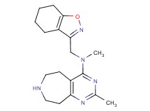 N,2-dimethyl-N-(4,5,6,7-tetrahydro-1,2-benzisoxazol-3-ylmethyl)-6,7,8,9-tetrahydro-5H-pyrimido[4,5-d]azepin-4-amine dihydrochloride