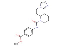 methyl 4-[({2-[2-(1H-imidazol-1-yl)ethyl]-1-piperidinyl}carbonyl)amino]benzoate