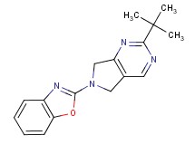 6-(1,3-benzoxazol-2-yl)-2-tert-butyl-6,7-dihydro-5H-pyrrolo[3,4-d]pyrimidine