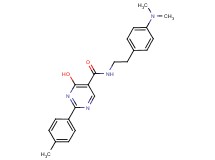 N-{2-[4-(dimethylamino)phenyl]ethyl}-4-hydroxy-2-(4-methylphenyl)pyrimidine-5-carboxamide