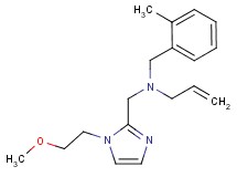 N-{[1-(2-methoxyethyl)-1H-imidazol-2-yl]methyl}-N-(2-methylbenzyl)prop-2-en-1-amine