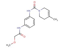 N-{3-[(methoxyacetyl)amino]phenyl}-4-methyl-3,6-dihydropyridine-1(2H)-carboxamide