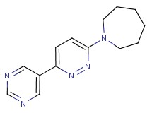 1-(6-pyrimidin-5-ylpyridazin-3-yl)azepane
