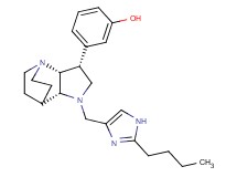 3-{(3R*,3aR*,7aR*)-1-[(2-butyl-1H-imidazol-4-yl)methyl]octahydro-4,7-ethanopyrrolo[3,2-b]pyridin-3-yl}phenol
