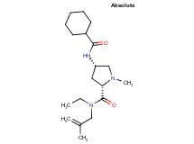 (2S,4S)-4-[(cyclohexylcarbonyl)amino]-N-ethyl-1-methyl-N-(2-methylprop-2-en-1-yl)pyrrolidine-2-carboxamide