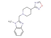1-methyl-2-{[4-(1,2,4-oxadiazol-3-yl)piperidin-1-yl]methyl}-1H-benzimidazole