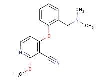 4-{2-[(dimethylamino)methyl]phenoxy}-2-methoxynicotinonitrile