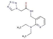 N-{[2-(diethylamino)-3-pyridinyl]methyl}-2-(1H-tetrazol-1-yl)acetamide
