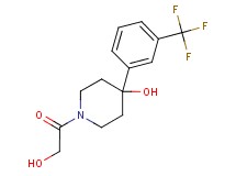1-glycoloyl-4-[3-(trifluoromethyl)phenyl]-4-piperidinol