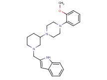2-({3-[4-(2-methoxyphenyl)-1-piperazinyl]-1-piperidinyl}methyl)-1H-indole