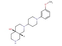 rel-(4aS,8aS)-2-[1-(3-methoxyphenyl)-4-piperidinyl]octahydro-2,7-naphthyridin-4a(2H)-ol dihydrochloride