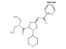 N-[(3R,5S)-5-[(diethylamino)carbonyl]-1-(tetrahydro-2H-pyran-4-yl)pyrrolidin-3-yl]pyridine-2-carboxamide
