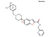 5-(1-{[(1R,5S)-6,6-dimethylbicyclo[3.1.1]hept-2-en-2-yl]methyl}-4-hydroxy-4-piperidinyl)-N-(2-pyridinylmethyl)-1-benzofuran-2-carboxamide