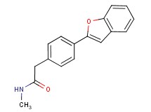 2-[4-(1-benzofuran-2-yl)phenyl]-N-methylacetamide