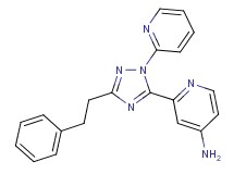 2-[3-(2-phenylethyl)-1-pyridin-2-yl-1H-1,2,4-triazol-5-yl]pyridin-4-amine