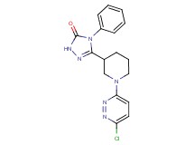 5-[1-(6-chloropyridazin-3-yl)piperidin-3-yl]-4-phenyl-2,4-dihydro-3H-1,2,4-triazol-3-one