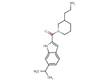 (2-{1-[(6-isopropyl-1H-indol-2-yl)carbonyl]piperidin-3-yl}ethyl)amine