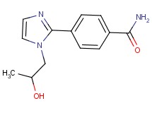 4-[1-(2-hydroxypropyl)-1H-imidazol-2-yl]benzamide