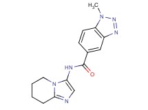 1-methyl-N-(5,6,7,8-tetrahydroimidazo[1,2-a]pyridin-3-yl)-1H-1,2,3-benzotriazole-5-carboxamide