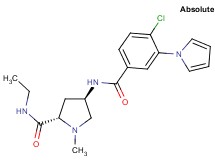 (4R)-4-{[4-chloro-3-(1H-pyrrol-1-yl)benzoyl]amino}-N-ethyl-1-methyl-L-prolinamide