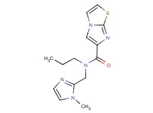 N-[(1-methyl-1H-imidazol-2-yl)methyl]-N-propylimidazo[2,1-b][1,3]thiazole-6-carboxamide