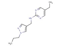 5-ethyl-N-[(1-propyl-1H-pyrazol-4-yl)methyl]pyrimidin-2-amine