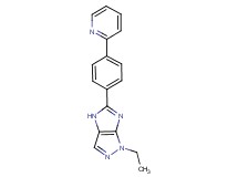 1-ethyl-5-(4-pyridin-2-ylphenyl)-1,4-dihydroimidazo[4,5-c]pyrazole