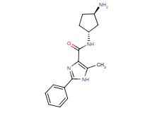 N-[rel-(1R,3R)-3-aminocyclopentyl]-5-methyl-2-phenyl-1H-imidazole-4-carboxamide dihydrochloride