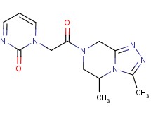 1-[2-(3,5-dimethyl-5,6-dihydro[1,2,4]triazolo[4,3-a]pyrazin-7(8H)-yl)-2-oxoethyl]pyrimidin-2(1H)-one