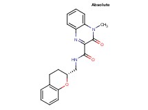 N-[(2R)-3,4-dihydro-2H-chromen-2-ylmethyl]-4-methyl-3-oxo-3,4-dihydroquinoxaline-2-carboxamide