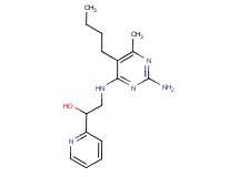 2-[(2-amino-5-butyl-6-methylpyrimidin-4-yl)amino]-1-pyridin-2-ylethanol
