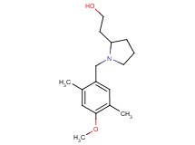 2-[1-(4-methoxy-2,5-dimethylbenzyl)pyrrolidin-2-yl]ethanol