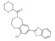 7-(1,3-benzothiazol-2-yl)-4-(1,4-dioxan-2-ylcarbonyl)-2,3,4,5-tetrahydro-1,4-benzoxazepin-9-ol