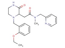 2-[1-(2-ethoxybenzyl)-3-oxo-2-piperazinyl]-N-methyl-N-(2-pyridinylmethyl)acetamide