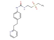 N-[2-(ethylsulfonyl)ethyl]-N'-[4-(2-pyridin-2-ylethyl)phenyl]urea