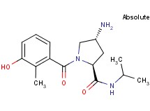 (4R)-4-amino-1-(3-hydroxy-2-methylbenzoyl)-N-isopropyl-L-prolinamide