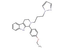 1-(4-ethoxyphenyl)-2-[3-(1H-pyrazol-1-yl)propyl]-2,3,4,9-tetrahydro-1H-beta-carboline