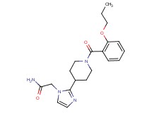 2-{2-[1-(2-propoxybenzoyl)-4-piperidinyl]-1H-imidazol-1-yl}acetamide