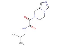 2-(5,6-dihydroimidazo[1,5-a]pyrazin-7(8H)-yl)-N-isobutyl-2-oxoacetamide