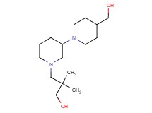 3-[4-(hydroxymethyl)-1,3'-bipiperidin-1'-yl]-2,2-dimethyl-1-propanol