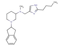 N-[(2-butyl-1H-imidazol-4-yl)methyl]-1-(2,3-dihydro-1H-inden-2-yl)-N-methyl-3-piperidinamine