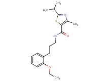N-[3-(2-ethoxyphenyl)propyl]-2-isopropyl-4-methyl-1,3-thiazole-5-carboxamide