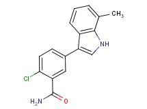 2-chloro-5-(7-methyl-1H-indol-3-yl)benzamide