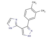 3-(3,4-dimethylphenyl)-4-(1H-imidazol-2-yl)-1H-pyrazole