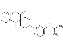 1-[4-(isopropylamino)-2-pyrimidinyl]-1',4'-dihydro-3'H-spiro[piperidine-4,2'-quinoxalin]-3'-one