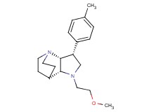 (3R*,3aR*,7aR*)-1-(2-methoxyethyl)-3-(4-methylphenyl)octahydro-4,7-ethanopyrrolo[3,2-b]pyridine